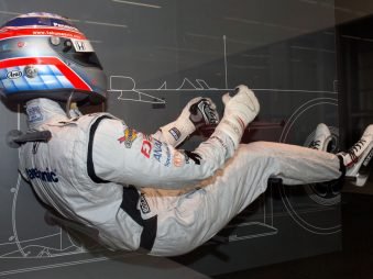 Driving position figure Takuma Sato back-right Suzuka RacingTheater