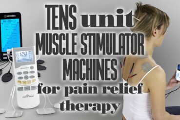 TENSUnitMuscleStimulatorMachinesForPainReliefTherapy