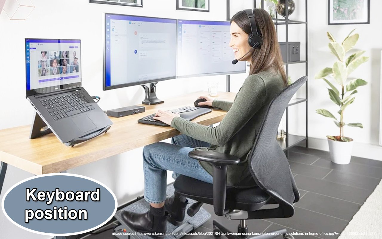 Keyboard position
