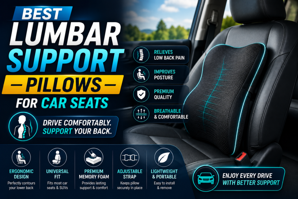 Best Lumbar Support Pillows for Car Seats