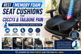 Best Memory Foam Seat Cushions for Coccyx & Tailbone Pain