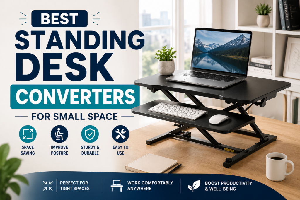 Best Standing Desk Converters for Small Spaces 2026