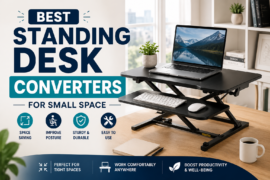 Best Standing Desk Converters for Small Spaces 2026