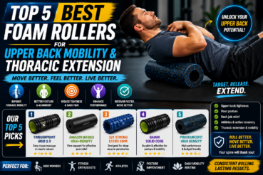 Top 5 Best Foam Rollers for Upper Back Mobility & Thoracic Extension
