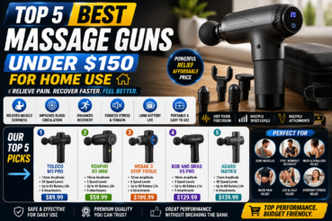 Top 5 Best Massage Guns Under $150 for Home Use